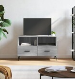 VidaXL Tv-meubel 80x36x50 cm bewerkt hout grijs sonoma eikenkleurig