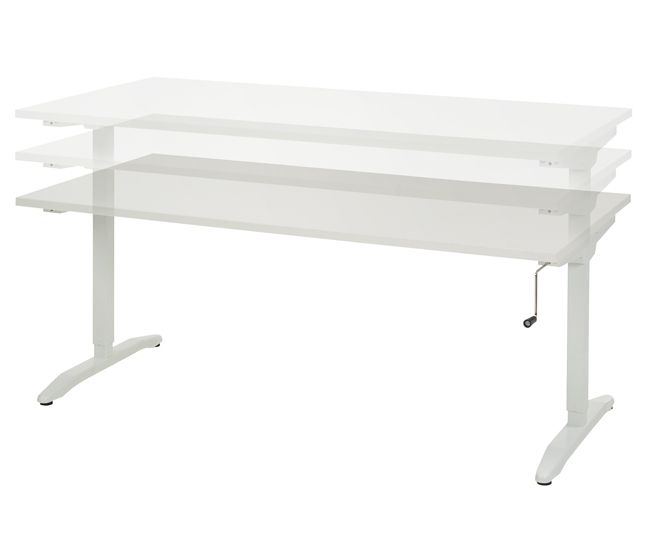 Slinger verstelbaar bureau T-Poot