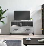 VidaXL Tv-meubel 80x36x50 cm bewerkt hout grijs sonoma eikenkleurig