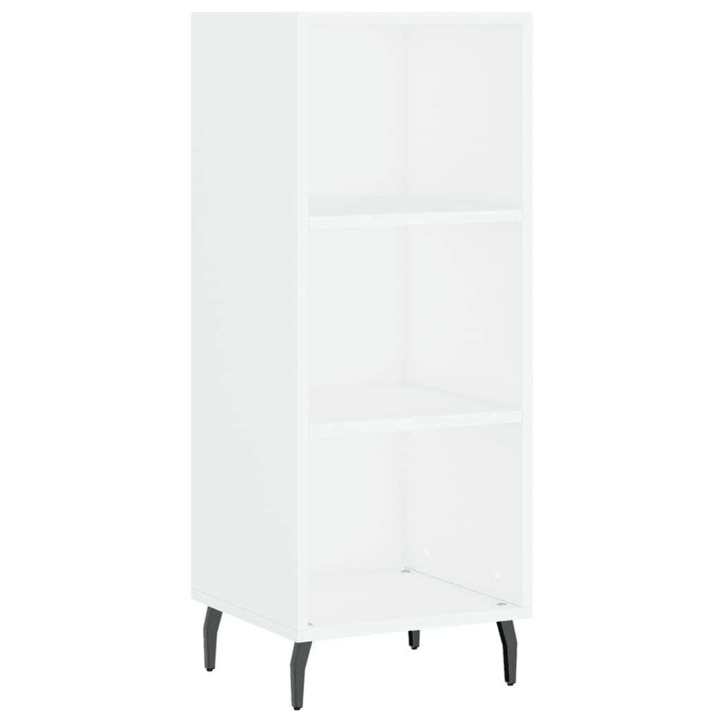 VidaXL Dressoir 34,5x32,5x90 cm bewerkt hout wit