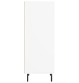 VidaXL Dressoir 34,5x32,5x90 cm bewerkt hout wit