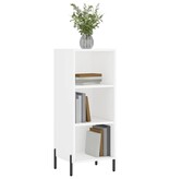 VidaXL Dressoir 34,5x32,5x90 cm bewerkt hout wit