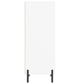 VidaXL Dressoir 34,5x32,5x90 cm bewerkt hout wit