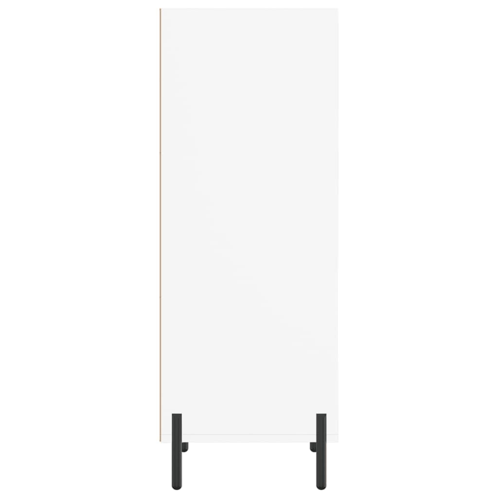 VidaXL Dressoir 34,5x32,5x90 cm bewerkt hout wit