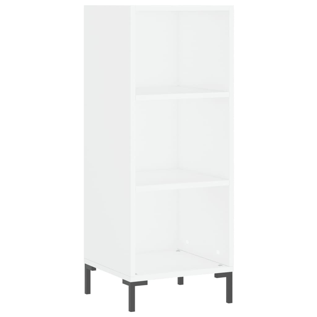 VidaXL Dressoir 34,5x32,5x90 cm bewerkt hout wit