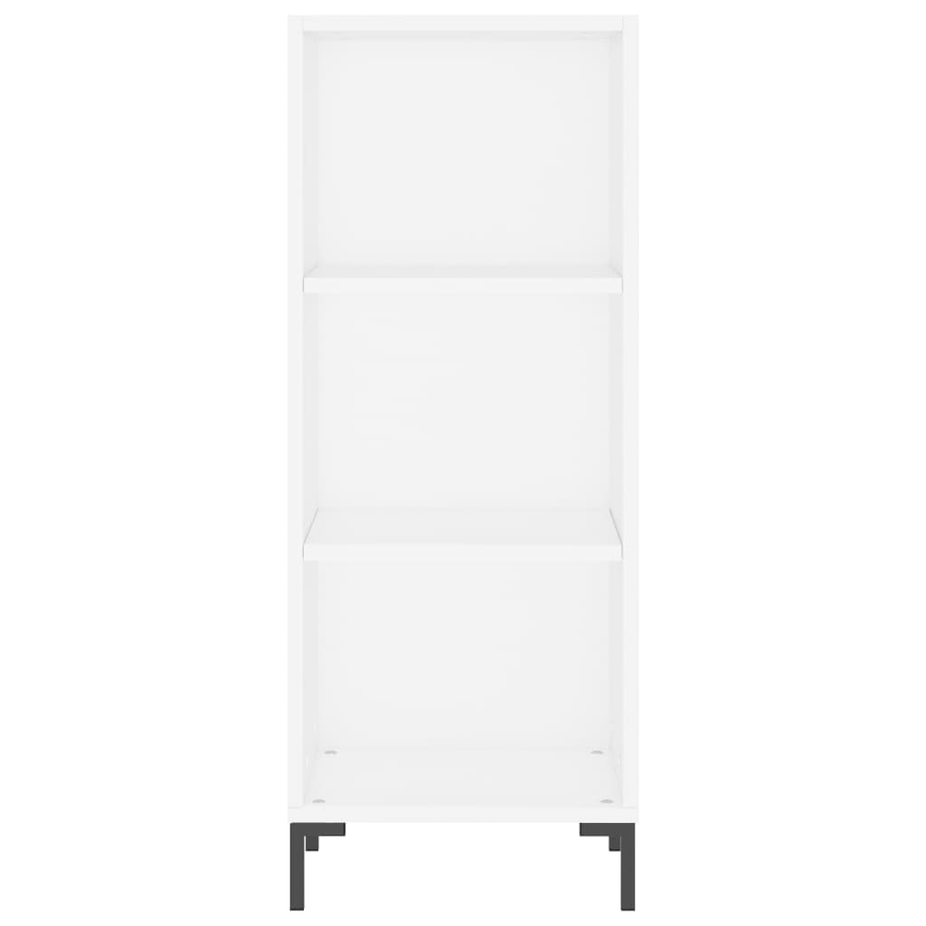 VidaXL Dressoir 34,5x32,5x90 cm bewerkt hout wit