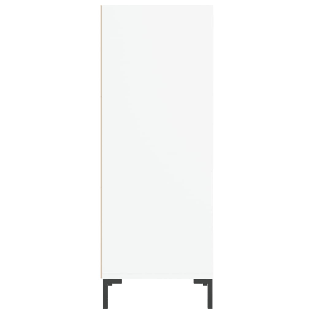 VidaXL Dressoir 34,5x32,5x90 cm bewerkt hout wit