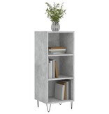 VidaXL Dressoir 34,5x32,5x90 cm bewerkt hout betongrijs