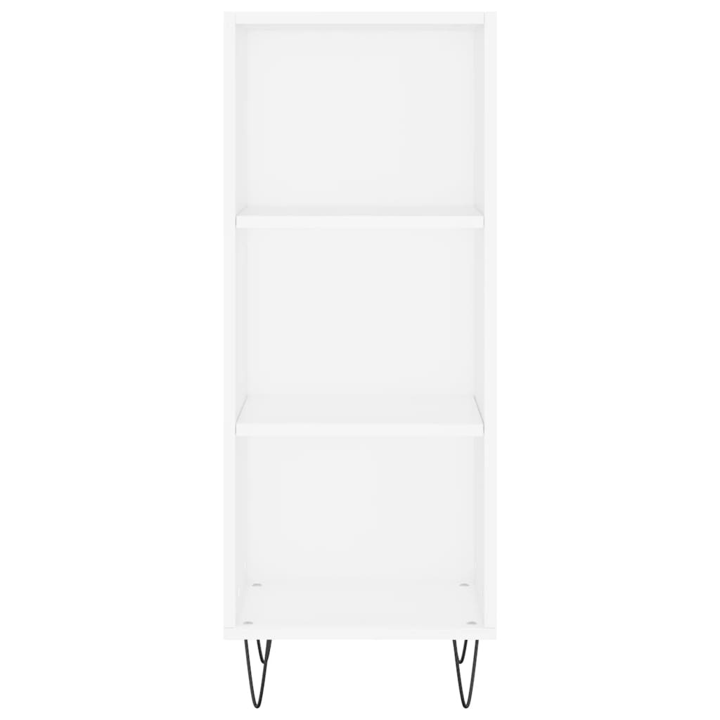 VidaXL Dressoir 34,5x32,5x90 cm bewerkt hout wit