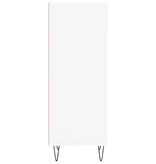 VidaXL Dressoir 34,5x32,5x90 cm bewerkt hout wit