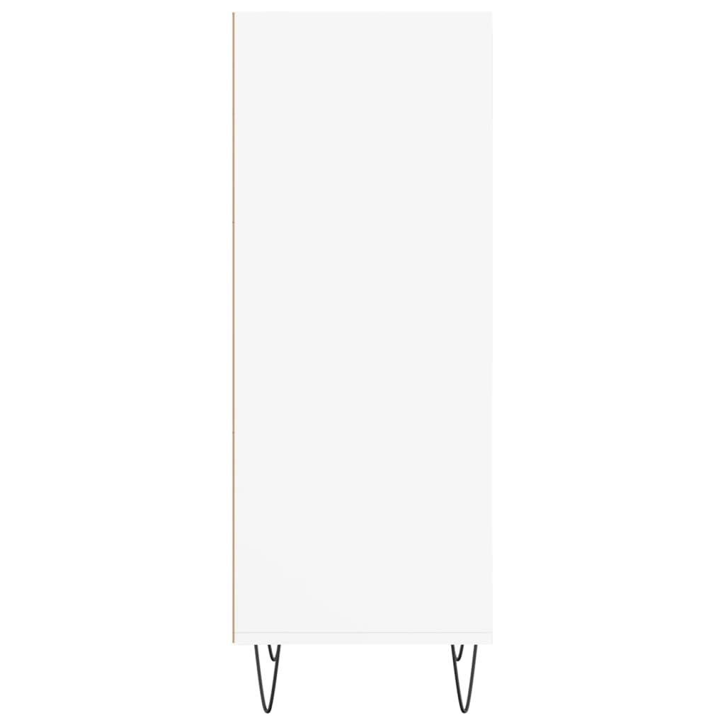 VidaXL Dressoir 34,5x32,5x90 cm bewerkt hout wit