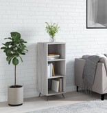 VidaXL Schappenkast 34,5x32,5x90 cm bewerkt hout grijs sonoma eiken