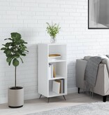 VidaXL Schappenkast 34,5x32,5x90 cm bewerkt hout hoogglans wit