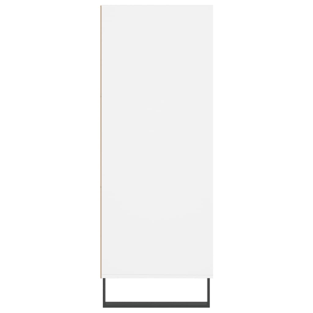 VidaXL Schappenkast 69,5x32,5x90 cm bewerkt hout wit