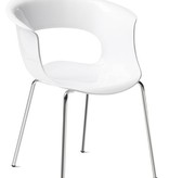 Kantinestoel Design Louisa Battaglia Hoogglans