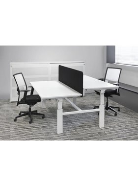 Multifunctionele met slinger verstelbare duo bench werkplek.