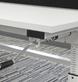 Multifunctionele met slinger verstelbare duo bench werkplek.