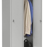 ABC Kantoormeubelen Garderobe lockerkast 2- delig