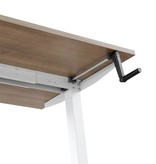 Slinger verstelbaar Zit/sta bureau T-Poot