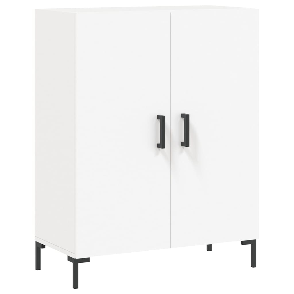 VidaXL Dressoir 69,5x34x90 cm bewerkt hout wit