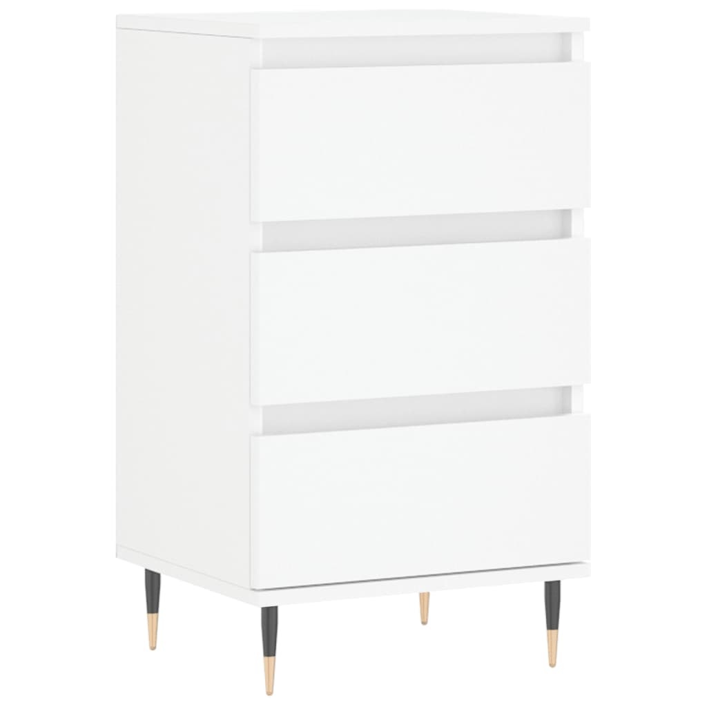 VidaXL Dressoir 40x35x70 cm bewerkt hout wit