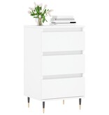 VidaXL Dressoir 40x35x70 cm bewerkt hout wit