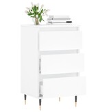VidaXL Dressoir 40x35x70 cm bewerkt hout wit