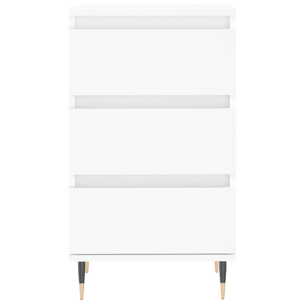 VidaXL Dressoir 40x35x70 cm bewerkt hout wit