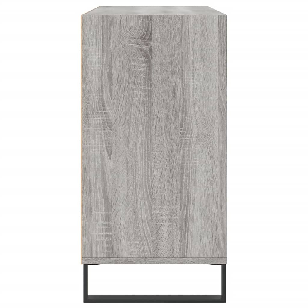 VidaXL Dressoir 103,5x35x70 cm bewerkt hout grijs sonoma eikenkleurig