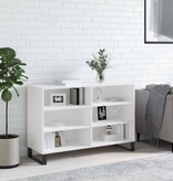 VidaXL Dressoir 103,5x35x70 cm bewerkt hout hoogglans wit