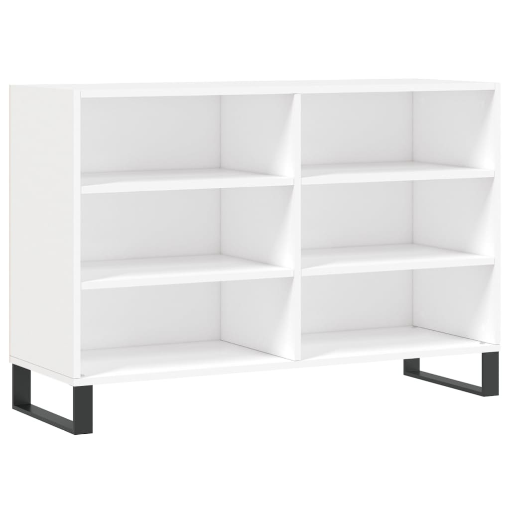 VidaXL Dressoir 103,5x35x70 cm bewerkt hout wit