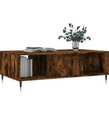 VidaXL Salontafel 104x60x35 cm bewerkt hout gerookt eikenkleurig