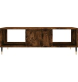 VidaXL Salontafel 104x60x35 cm bewerkt hout gerookt eikenkleurig