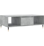 VidaXL Salontafel 104x60x35 cm bewerkt hout betongrijs