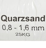 vidaXL Filterzand 25 kg 0,8-1,6 mm