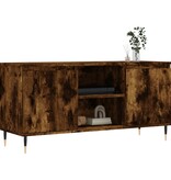 VidaXL Tv-meubel 104x35x50 cm bewerkt hout gerookt eikenkleurig