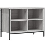 VidaXL Schoenenkast 69x35x50 cm bewerkt hout grijs sonoma eikenkleurig
