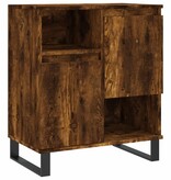 VidaXL Dressoir 60x35x70 cm bewerkt hout gerookt eikenkleurig