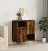 VidaXL Dressoir 60x35x70 cm bewerkt hout gerookt eikenkleurig