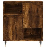 VidaXL Dressoir 60x35x70 cm bewerkt hout gerookt eikenkleurig
