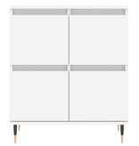 VidaXL Dressoir 60x35x70 cm bewerkt hout wit