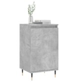 VidaXL Dressoir 40x35x70 cm bewerkt hout betongrijs