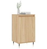 VidaXL Dressoirs 2 st 40x35x70 cm bewerkt hout sonoma eikenkleurig