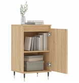 VidaXL Dressoirs 2 st 40x35x70 cm bewerkt hout sonoma eikenkleurig