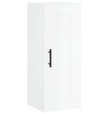 VidaXL Wandkast 34,5x34x90 cm bewerkt hout hoogglans wit