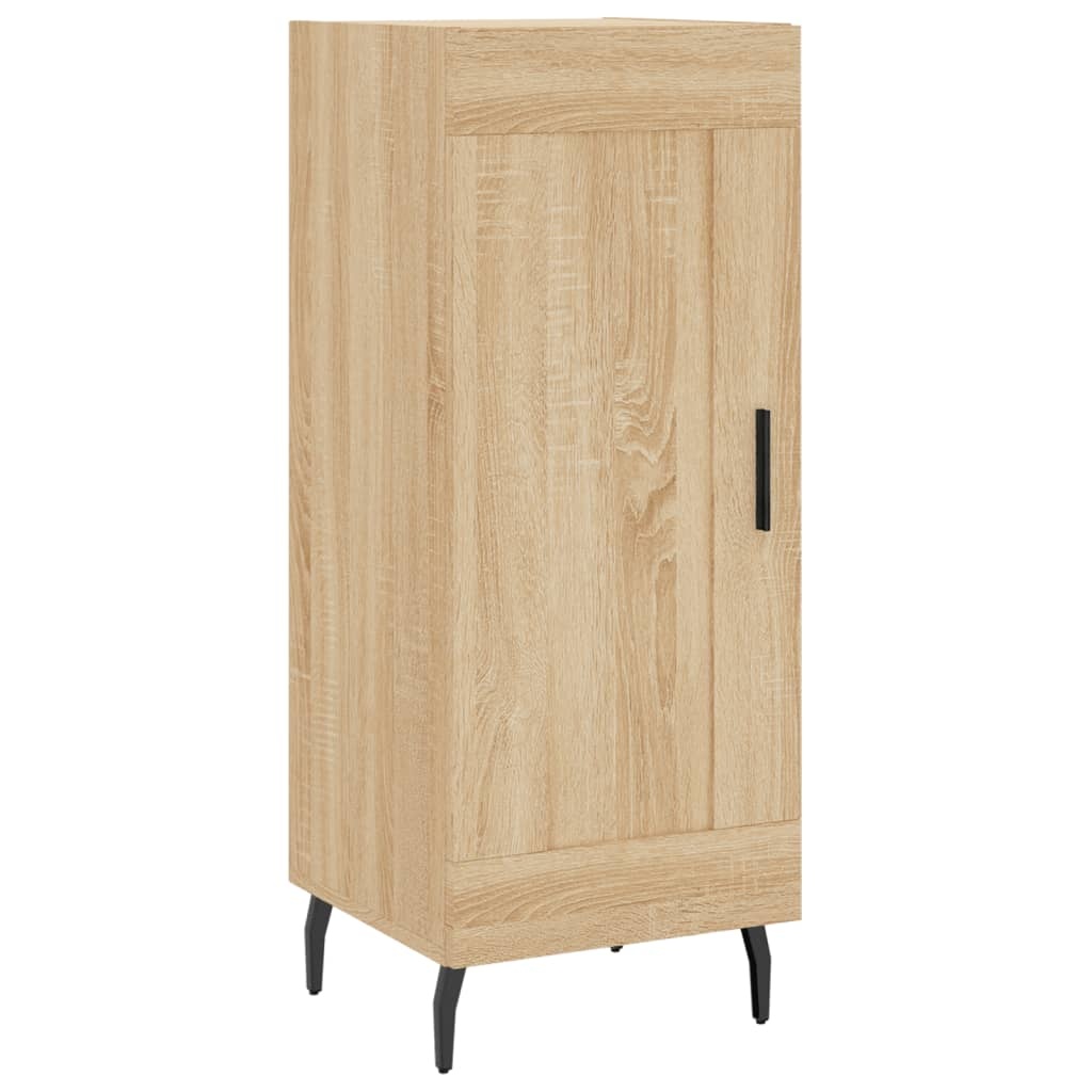 VidaXL Dressoir 34,5x34x90 cm bewerkt hout sonoma eiken