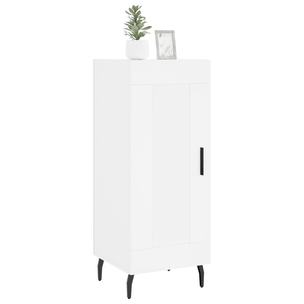 VidaXL Dressoir 34,5x34x90 cm bewerkt hout wit