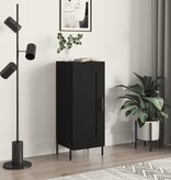 VidaXL Dressoir 34,5x34x90 cm bewerkt hout zwart