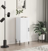 VidaXL Dressoir 34,5x34x90 cm bewerkt hout wit