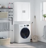 VidaXL Wandkast 69,5x34x90 cm bewerkt hout wit